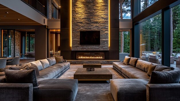 Luxury home rental Singapore modern interior design elegant living spaces